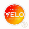 VELO nicotine pouches Breezy Mango flavor, offering a fresh and fruity nicotine experience.