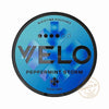 VELO Peppermint Storm nicotine pouches, offering a refreshing cooling experience, perfect for nicotine users in Dubai, UAE.