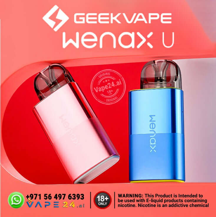 Wenax U Pod Kit in Dubai - GeekVape’s Best for MTL & RDTL VapingDevice Models ::: Black