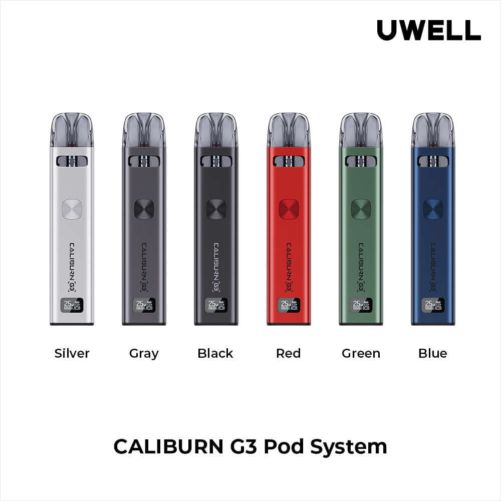 UWELL Caliburn G3 Pod System vape kit Original and new product with Best price in UAE 2023Uwell caliburn G3 kit