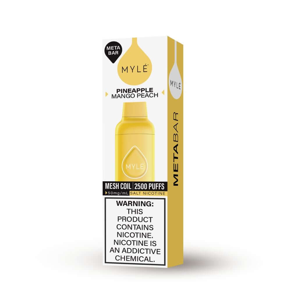 Myle Meta Bar 2500 Best Disposable Vape in UAEFlavors: ICED MINT