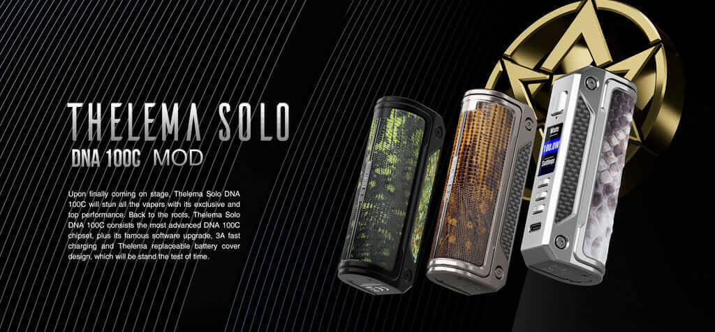THE LOST VAPE THELEMA SOLO DNA100C DEVICE vape24.ai THE LOST VAPE THELEMA SOLO DNA100C DEVICE vape24.ai