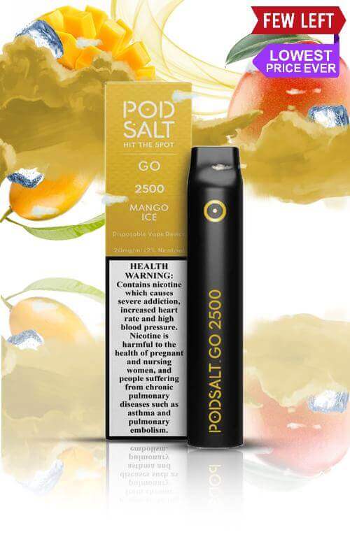POD SALT Go Disposable 2500 Puffs - Best and Original 2023 | Buy Online in Dubai, UAEPOD SALT