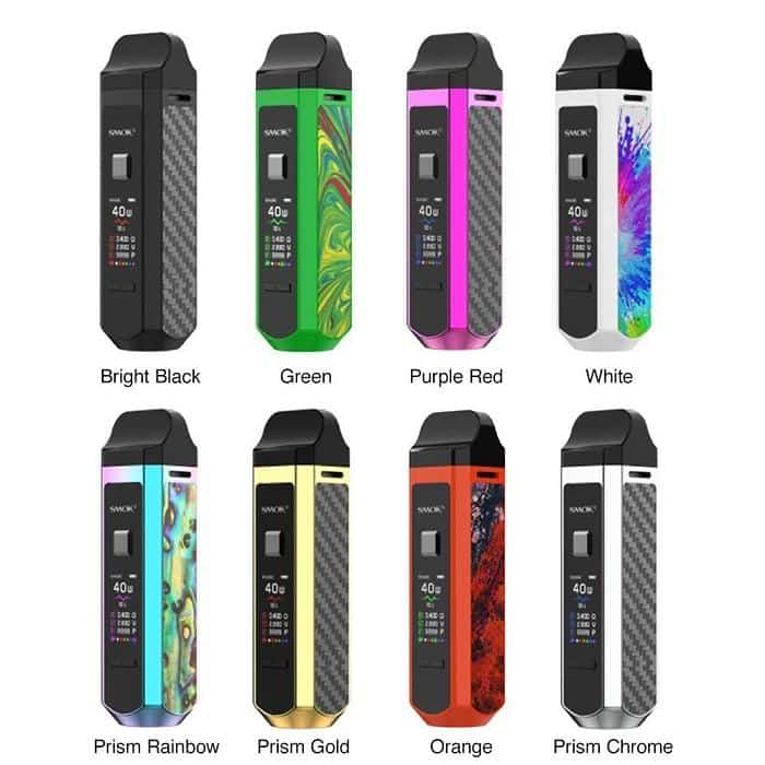 Smok the real pod mod rpm40 kitColor: Bright Black