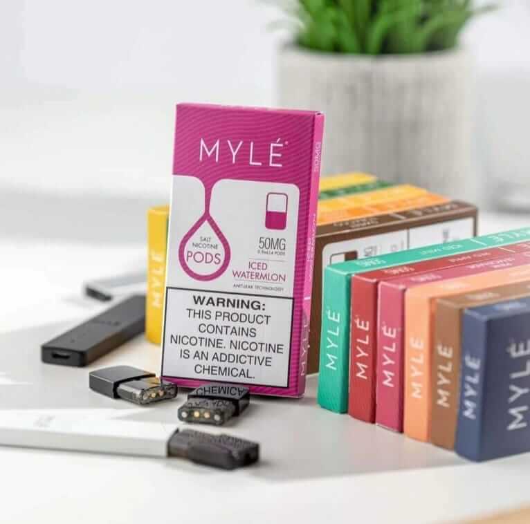 Myle V4 Pods Vape Best Selling Product in dubai uae 2023Flavors-: Iced Watermelon