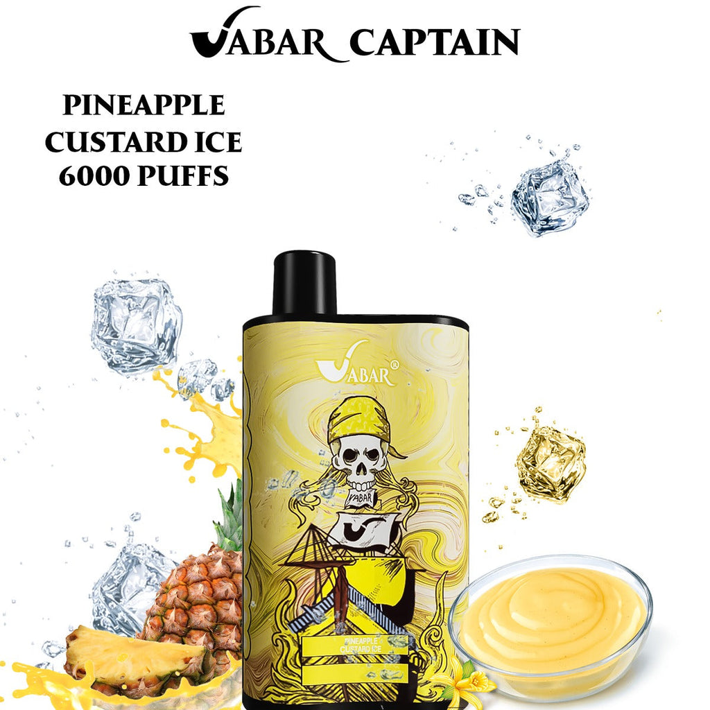 VABAR Captain Disposable Vape 6000 Puffs with best price in UAEVabar Captain