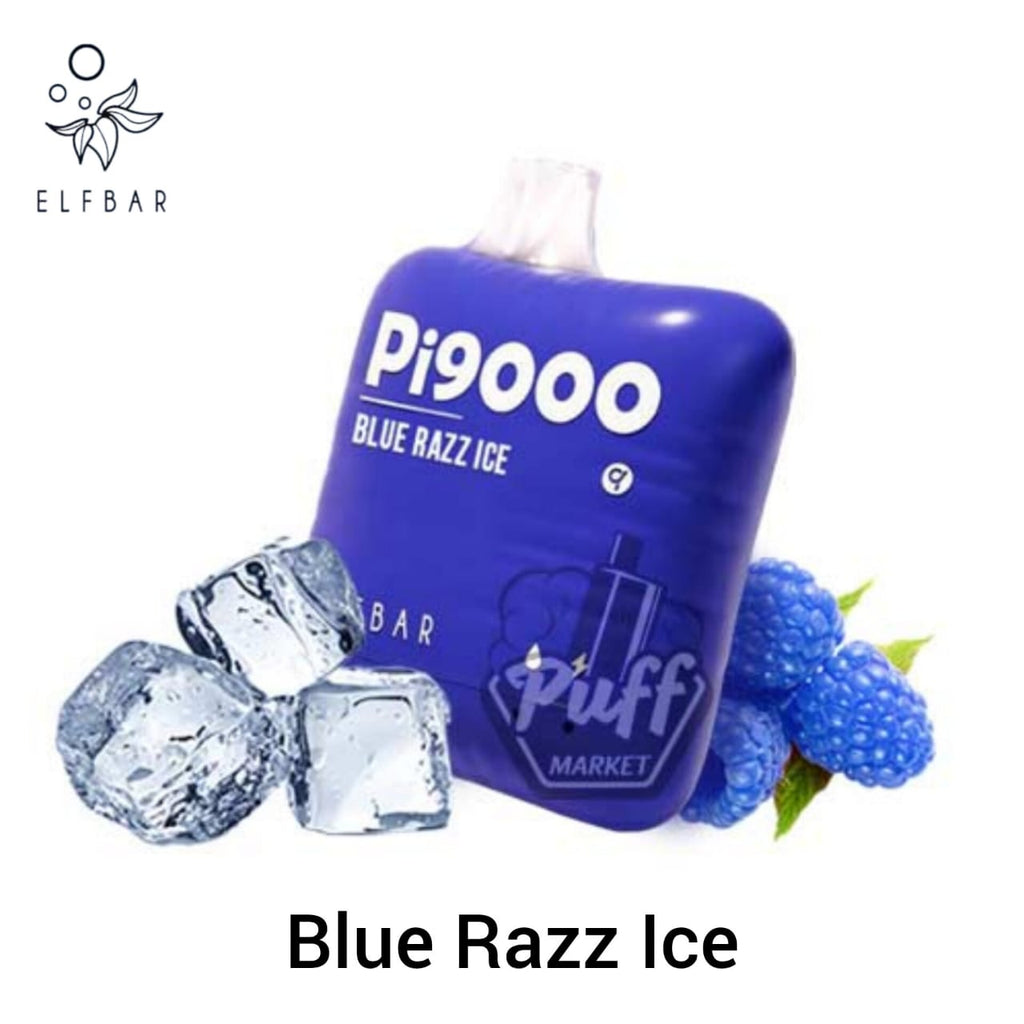 ElfBar Pi9000 Vape Dubai – Ultimate Vaping ExperienceFlavors-: Blue Razz Ice