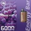Energy Bar 6000puffs the new disposable vape available with good price 2023DISPOSABLE VAPE,ENERGY