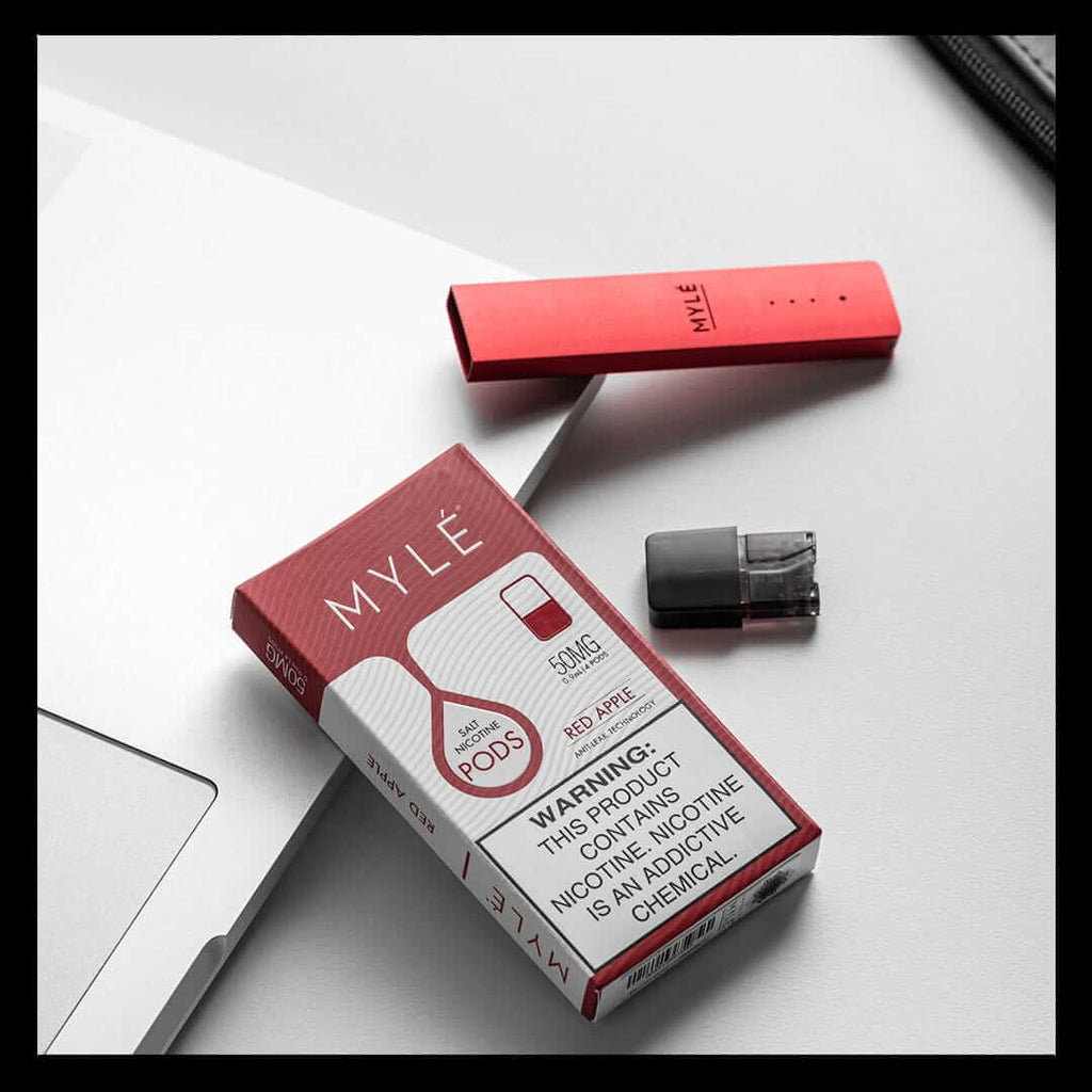 Myle V4 Pods Vape Best Selling Product in dubai uae 2023Flavors-: Red Apple