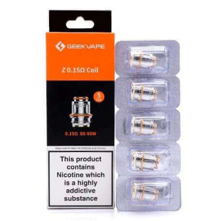 geekvape aegis legend 2 coils GeekVape Aegis .2ohm Z Series Coils 5-Pack – vape24.ai