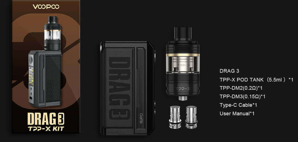 Voopoo Drag 3 vs TPP X Kit: Compare Now vape24.ai Voopoo Drag 3 vs TPP X Kit: Compare Now vape24.ai